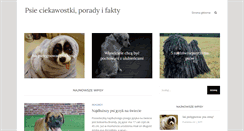 Desktop Screenshot of doglife.pl
