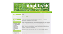 Desktop Screenshot of doglife.ch