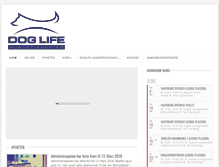 Tablet Screenshot of doglife.no